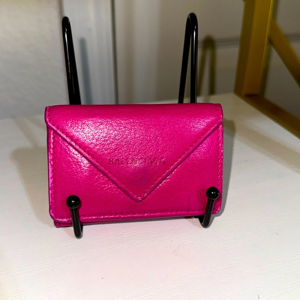 Authentic BALENCIAGA Everyday Mini leather Wallet